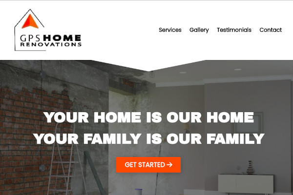 GPS Home Renovations Website