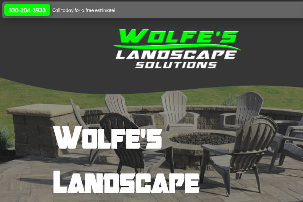 Wolfe's Landscape Solutions Website
